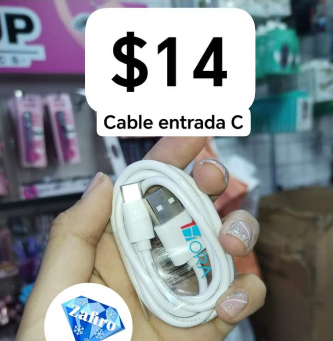 Cable entrada tipo C