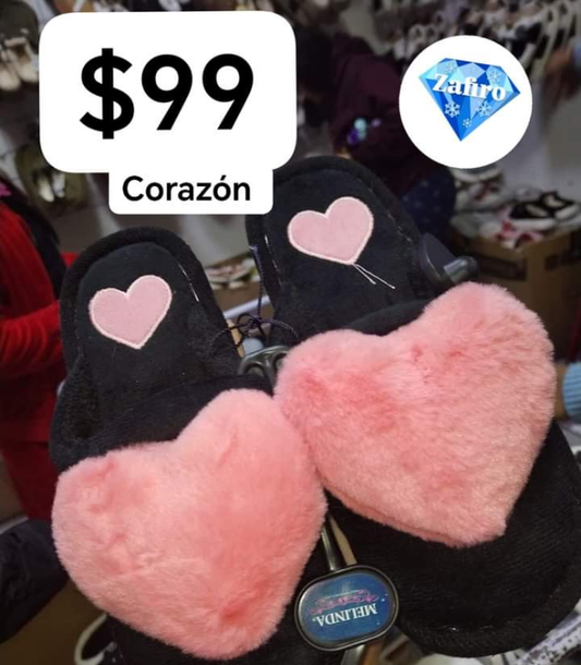 Sandalia corazón