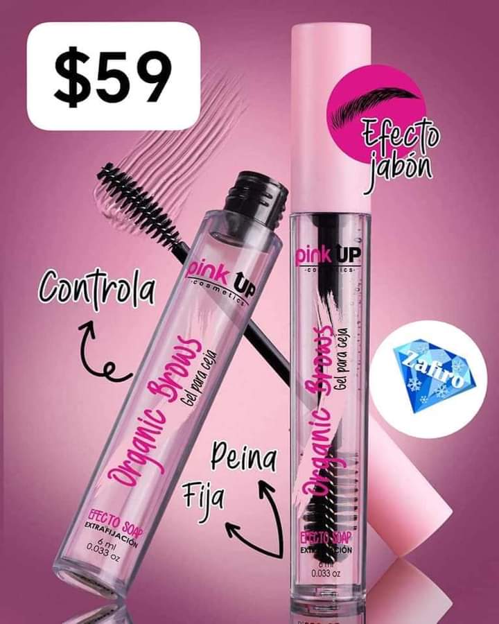 Fijador de cejas pink up