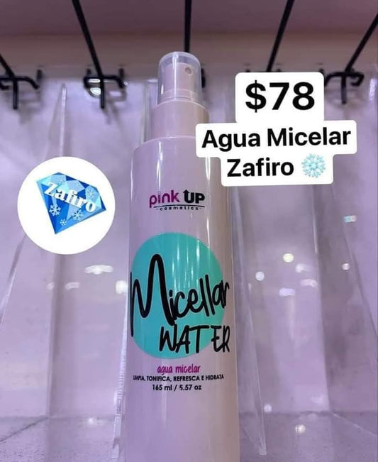 Agua micelar pink up