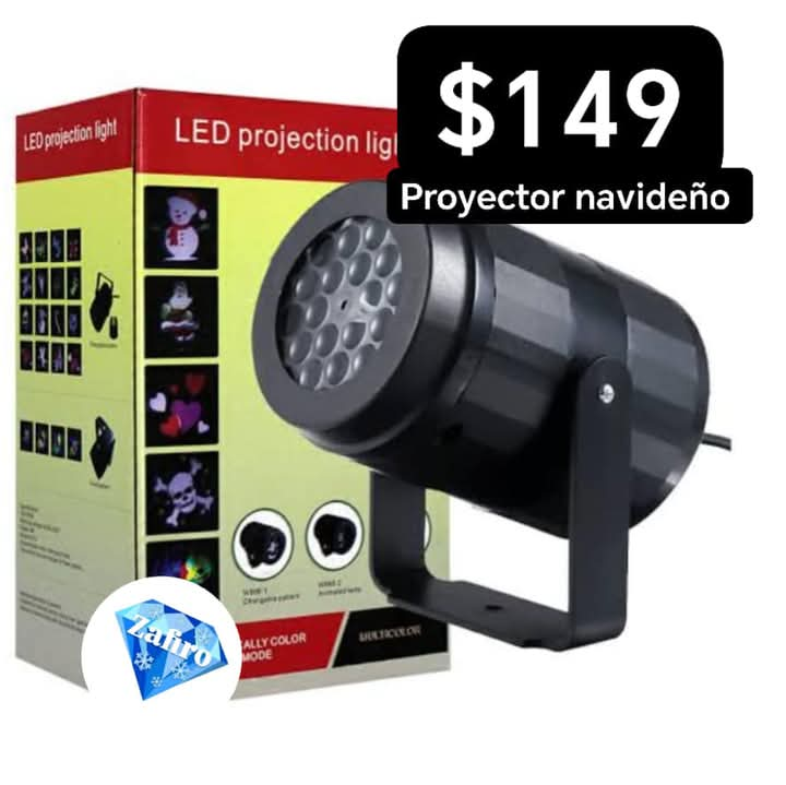 Proyector navideño